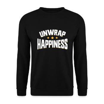 Burrito Gift - Unisex Pullover - Schwarz - Vorne - Alina (178cm) & Michal (187cm)