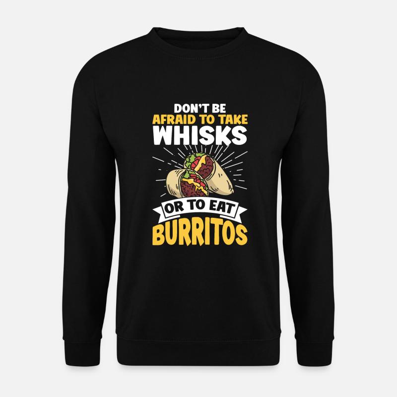 Burrito Gift - Unisex Pullover - Schwarz