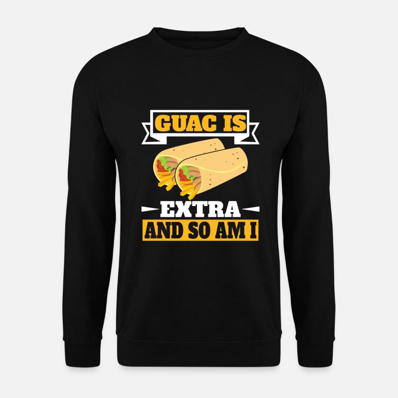 Cadeau Burrito - Sweat-shirt Unisexe - noir