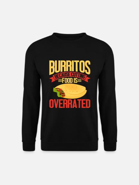 Cadeau Burrito - Sweat-shirt Unisexe - noir