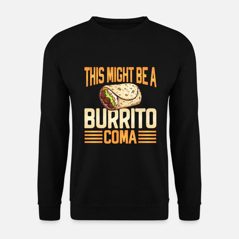 Burrito Gift - Unisex Pullover - Schwarz
