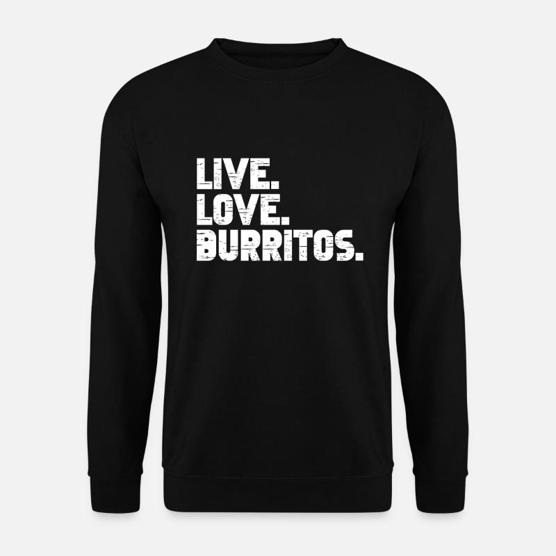 Burrito Gift - Unisex Pullover - Schwarz