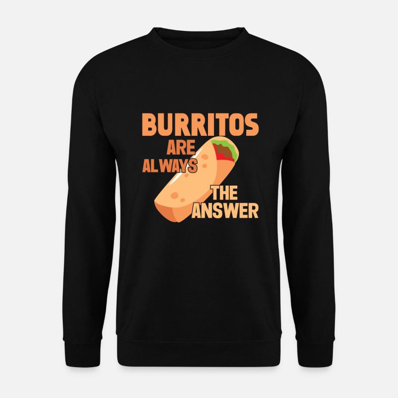 Burrito Gift - Unisex Sweatshirt - black