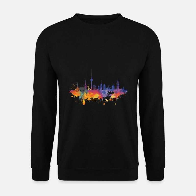 Main Valley - Unisex Sweatshirt - black