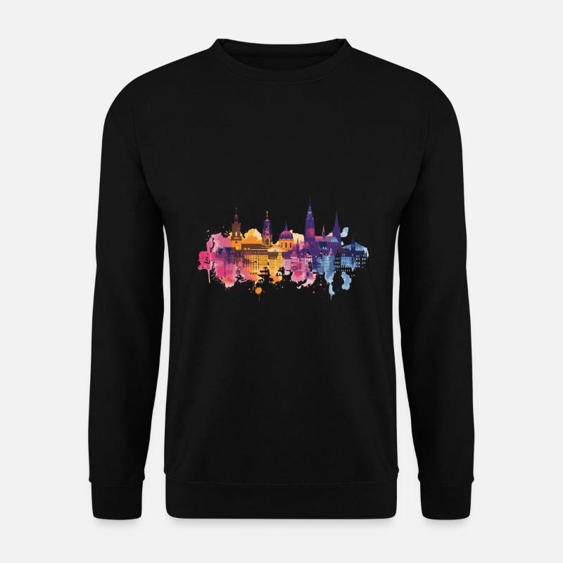 Mannheim - Unisex Pullover - Schwarz