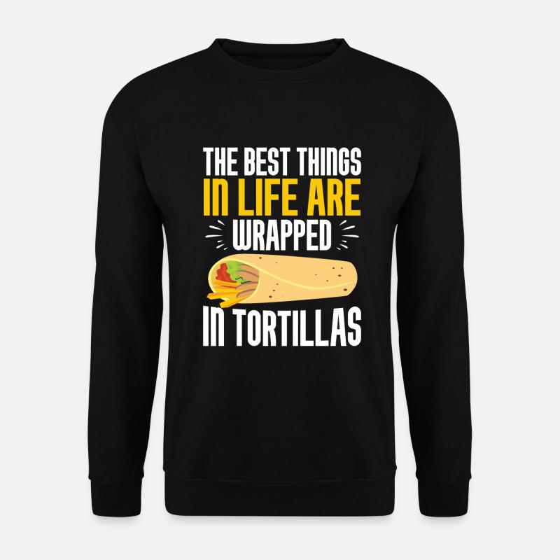 Burrito Gift - Unisex Sweatshirt - black