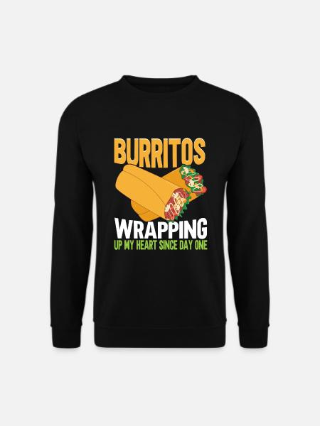 Burrito Gift - Unisex Sweatshirt - black