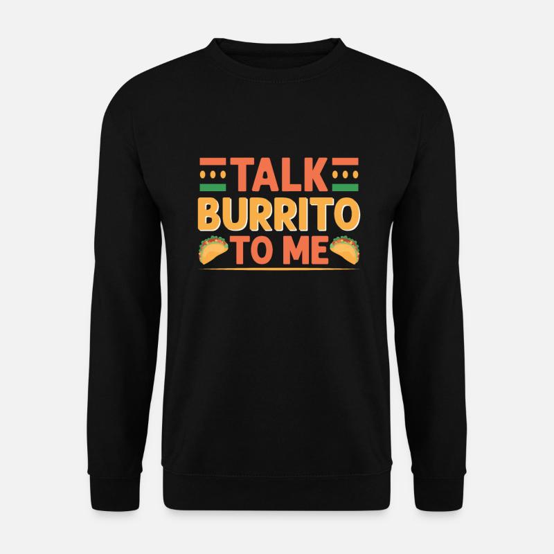 Burrito Gift - Unisex Pullover - Schwarz