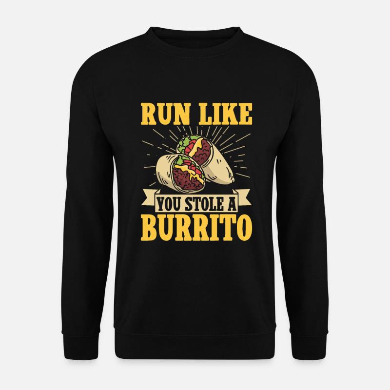 Burrito Gift - Unisex Sweatshirt - black