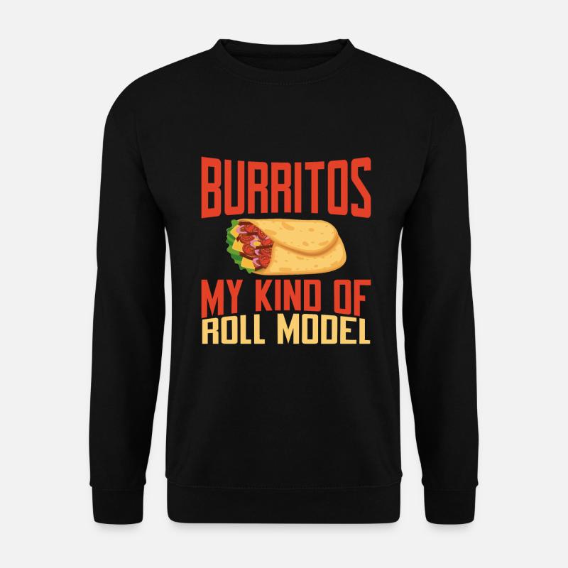 Burrito Gift - Unisex Pullover - Schwarz