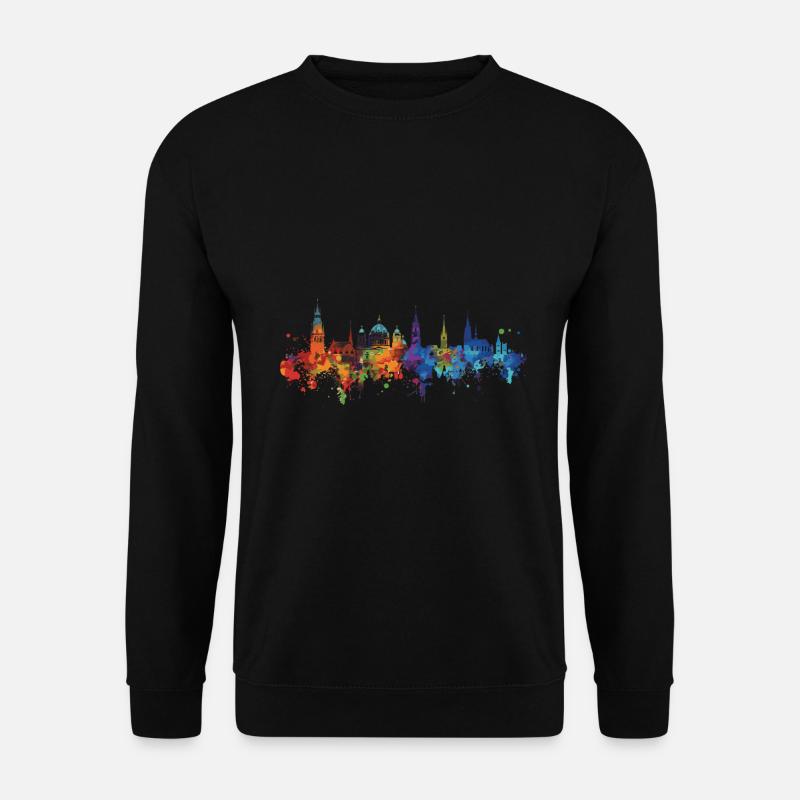 Meißen - Unisex Pullover - Schwarz