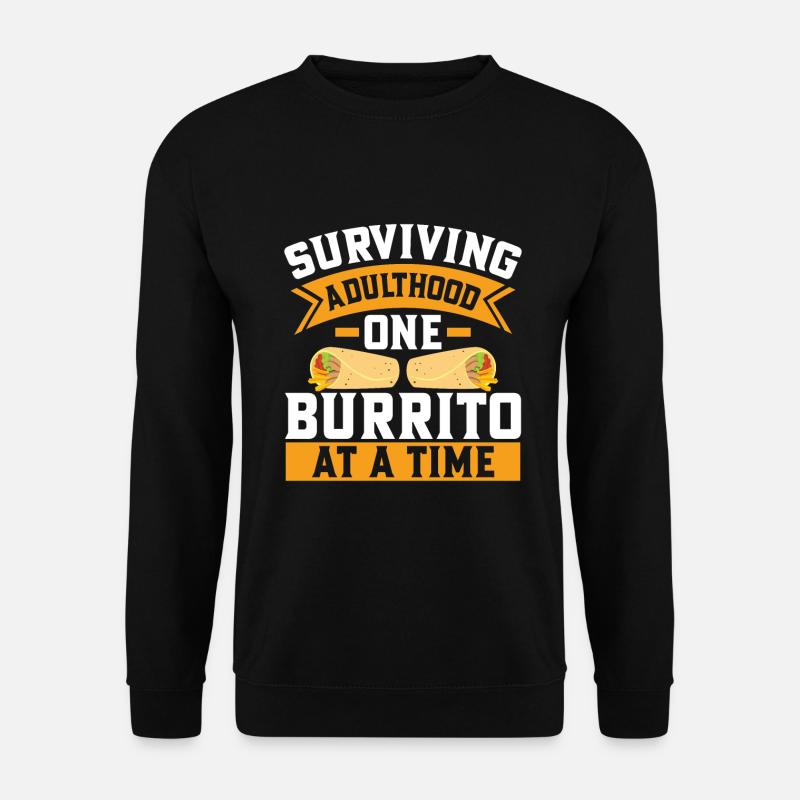 Burrito Gift - Unisex Sweatshirt - black