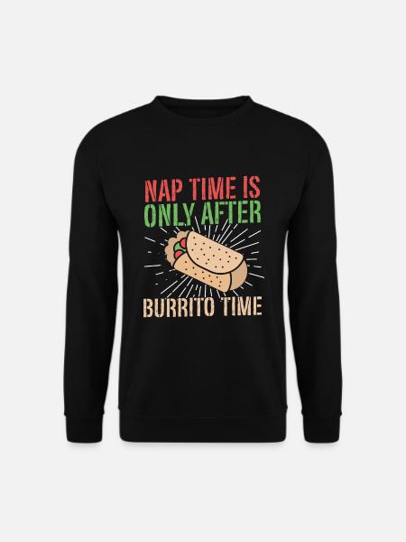 Burrito Gift - Unisex Sweatshirt - black