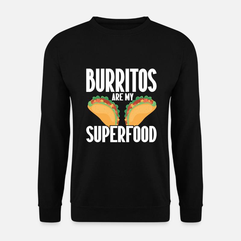 Burrito Gift - Unisex Pullover - Schwarz
