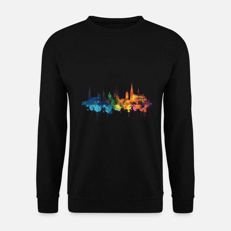 Neu-Isenburg - Unisex Pullover - Schwarz
