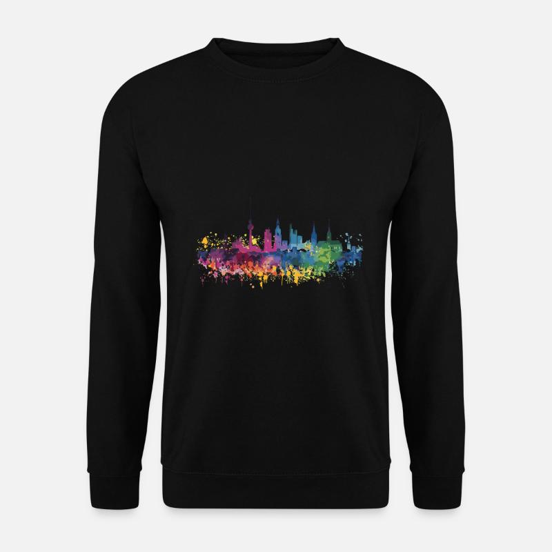 Neukirchen-Vluyn - Unisex Pullover - Schwarz