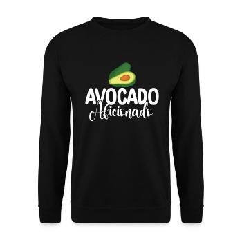 Avocado Gifts - Unisex Sweatshirt - black - Front - Alina (178cm) & Michal (187cm)