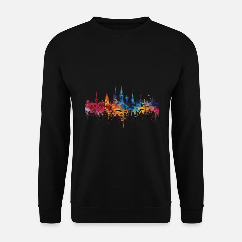 Norderstedt - Unisex Pullover - Schwarz