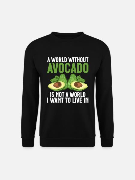 Avocado Gifts - Unisex Sweatshirt - black
