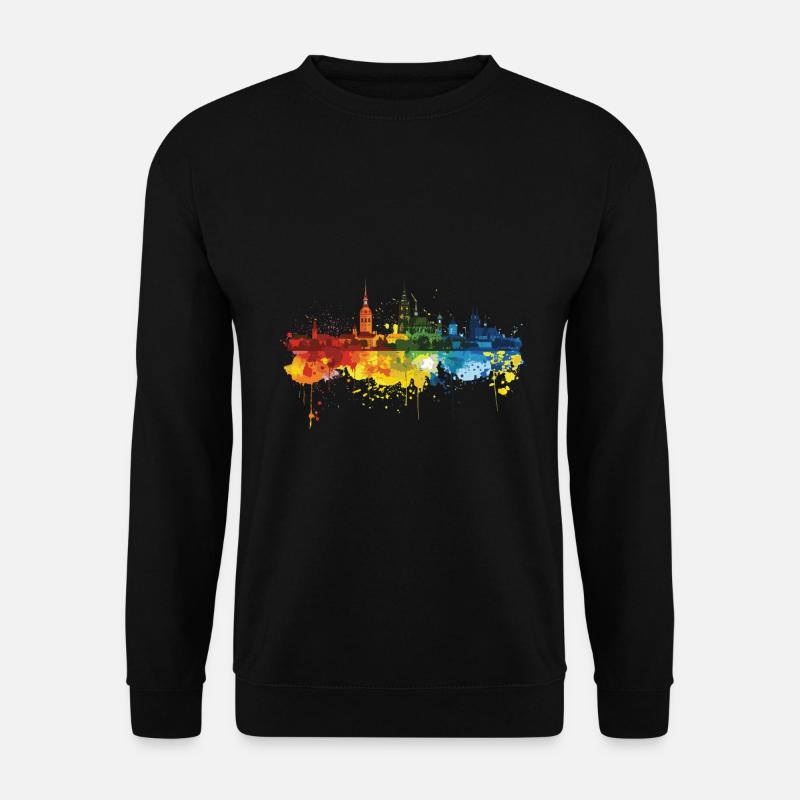 Pirna - Unisex Pullover - Schwarz