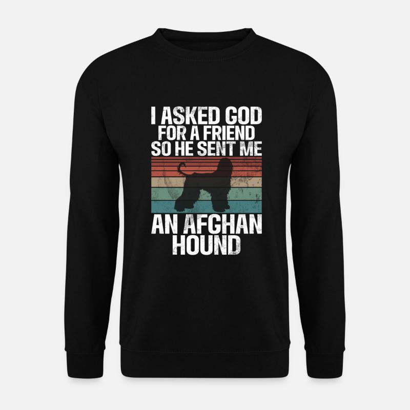 Afghan Hound Gifts - Unisex Sweatshirt - black