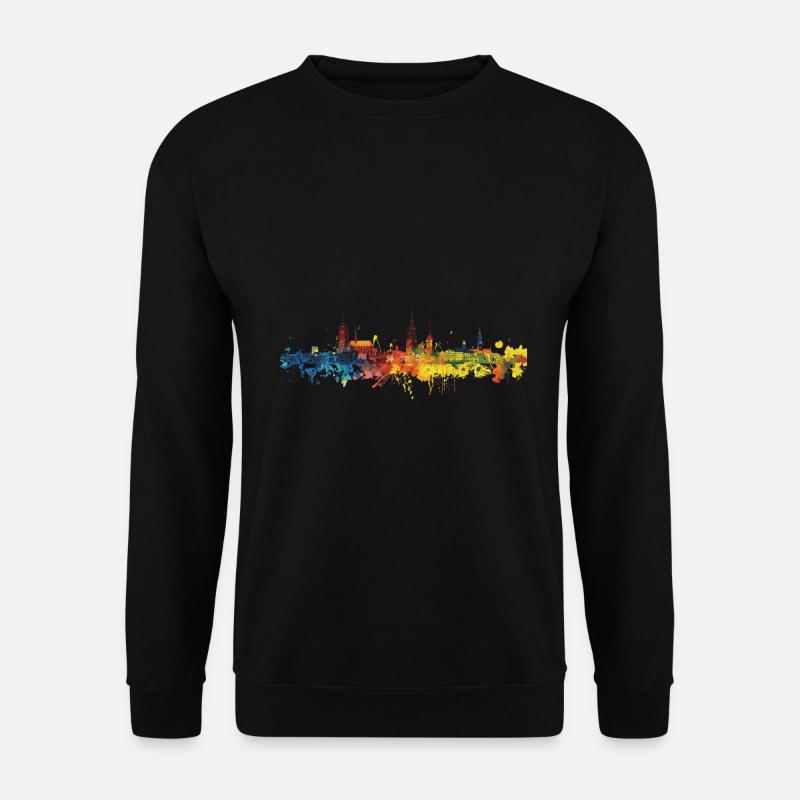 Riesa - Sweat-shirt Unisexe - noir