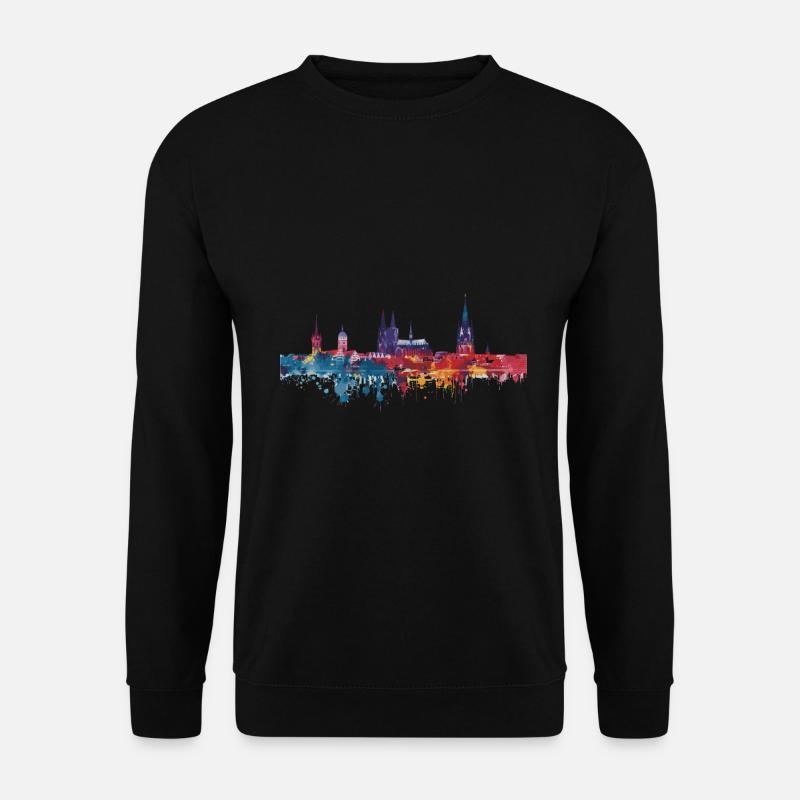 Stadtlohn - Sweat-shirt Unisexe - noir