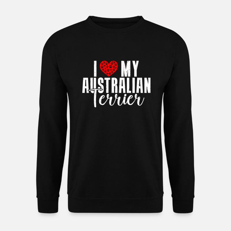Australian Terrier Gifts - Unisex Sweatshirt - black