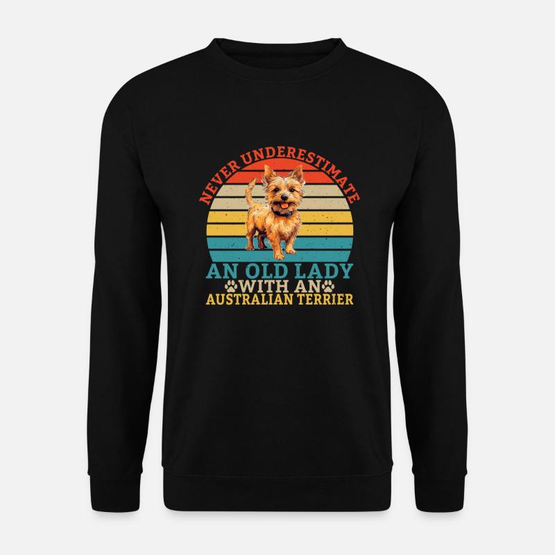 Australian Terrier Gifts - Unisex Sweatshirt - black