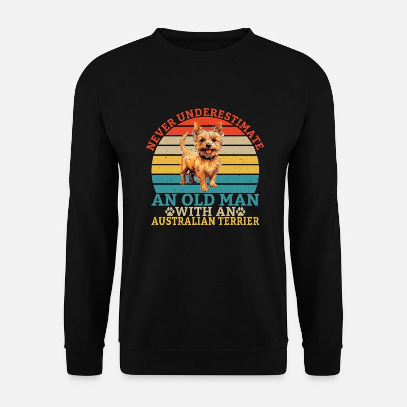 Australian Terrier Gifts - Unisex Sweatshirt - black