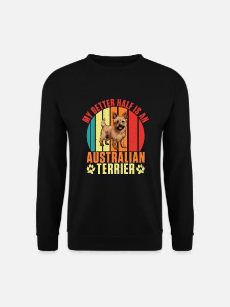 Cadeaux pour terrier australien - Sweat-shirt Unisexe - noir