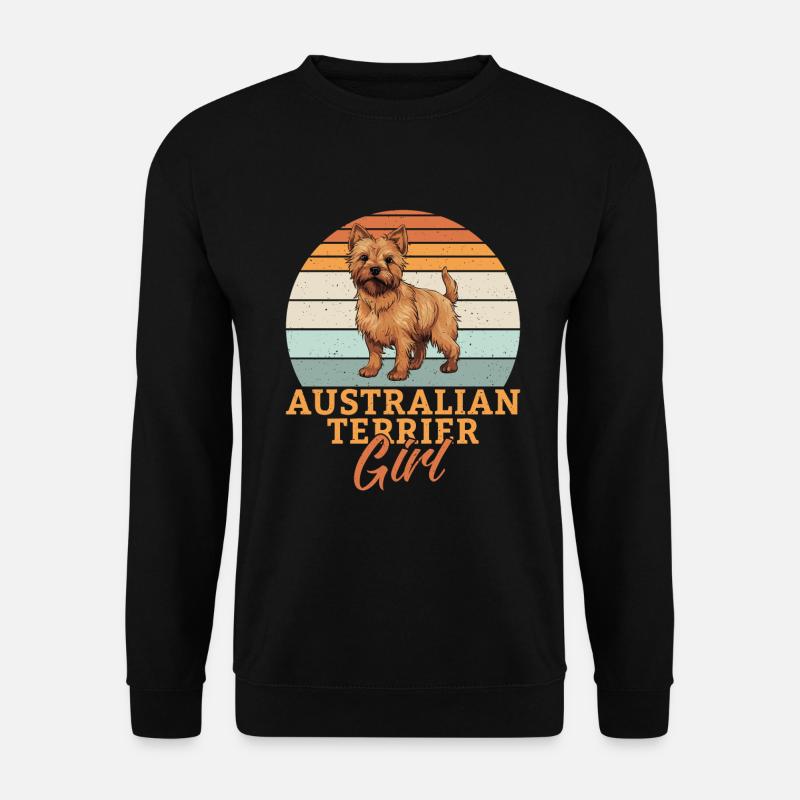 Australian Terrier Gifts - Unisex Sweatshirt - black