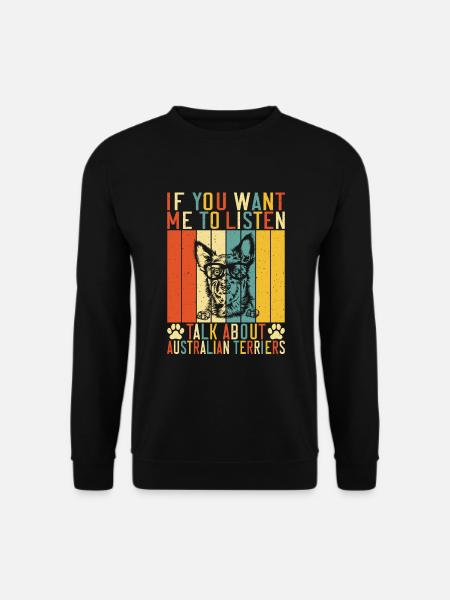 Australian Terrier Gifts - Unisex Sweatshirt - black