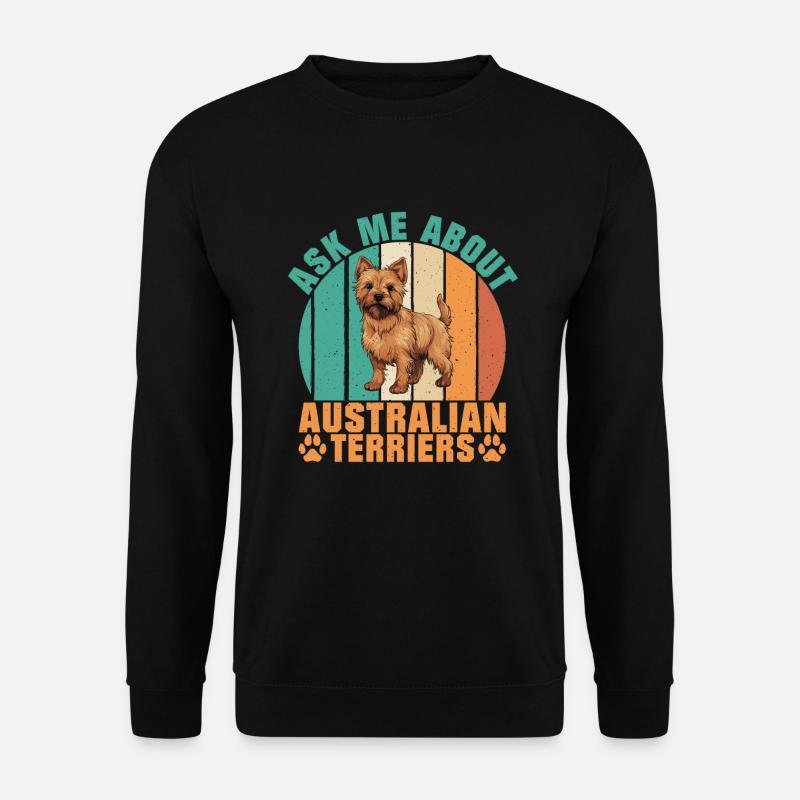 Australian Terrier Gifts - Unisex Sweatshirt - black