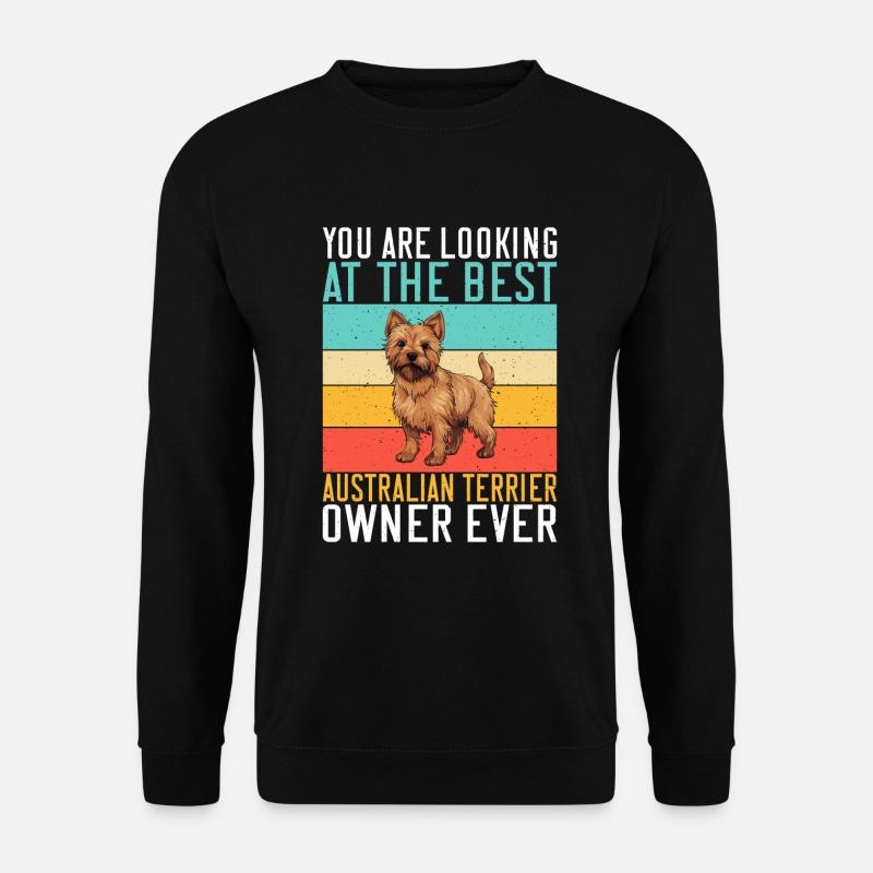 Australian Terrier Gifts - Unisex Sweatshirt - black