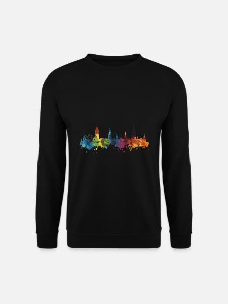 Wiesbaden - Unisex Pullover - Schwarz