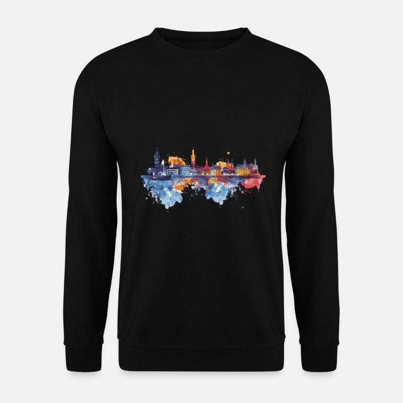 Wilhelmshaven - Unisex Pullover - Schwarz