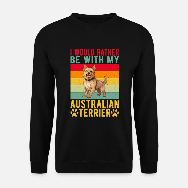 Australian Terrier Gifts - Unisex Sweatshirt - black
