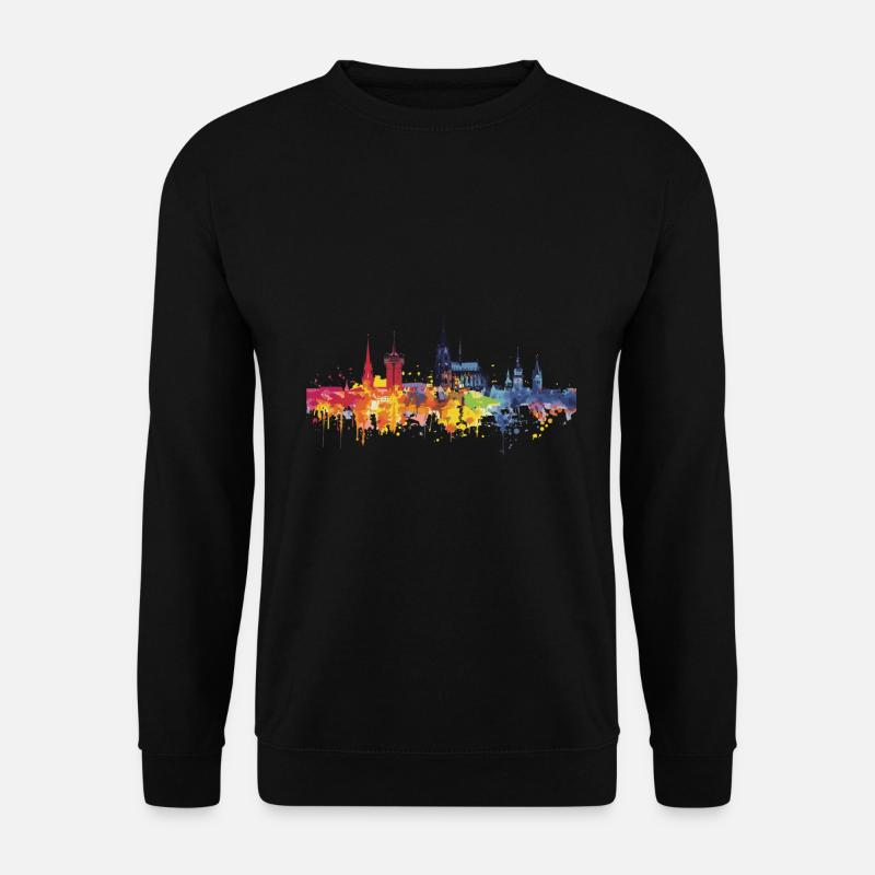 Wülfrath - Unisex Sweatshirt - black