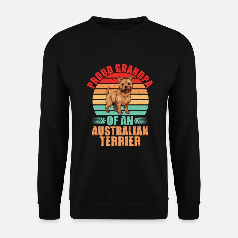 Australian Terrier Gifts - Unisex Sweatshirt - black