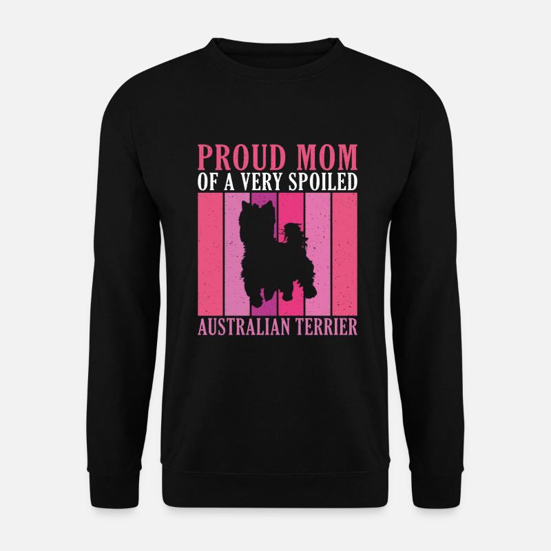 Cadeaux pour terrier australien - Sweat-shirt Unisexe - noir