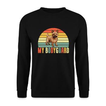 Cadeaux pour terrier australien - Sweat-shirt Unisexe - noir - Devant - Alina (178cm) & Michal (187cm)