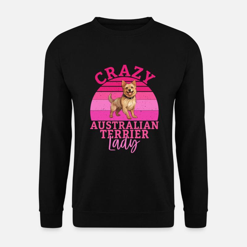 Cadeaux pour terrier australien - Sweat-shirt Unisexe - noir