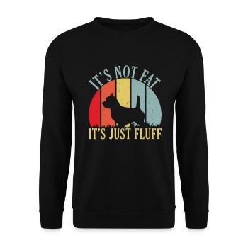 Australian Terrier Gifts - Unisex Pullover - Schwarz - Vorne - Alina (178cm) & Michal (187cm)