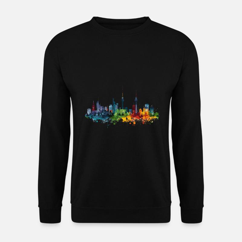 Bramsche - Sweat-shirt Unisexe - noir