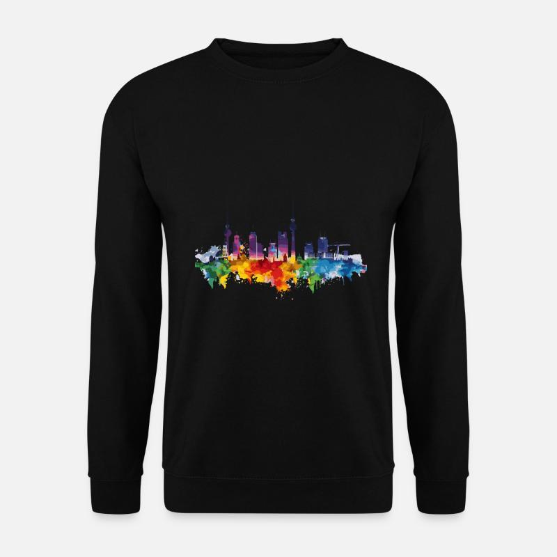 Bruchköbel - Unisex Pullover - Schwarz