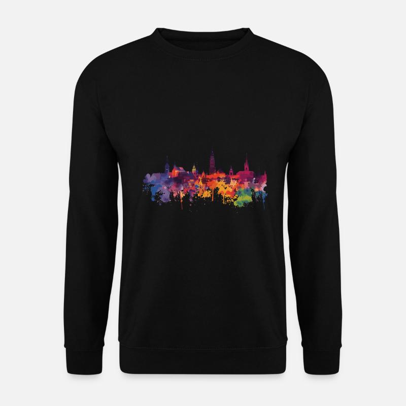 Büren - Sweat-shirt Unisexe - noir