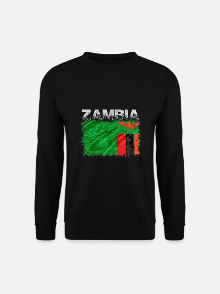 Zambia - Unisex Sweatshirt - black