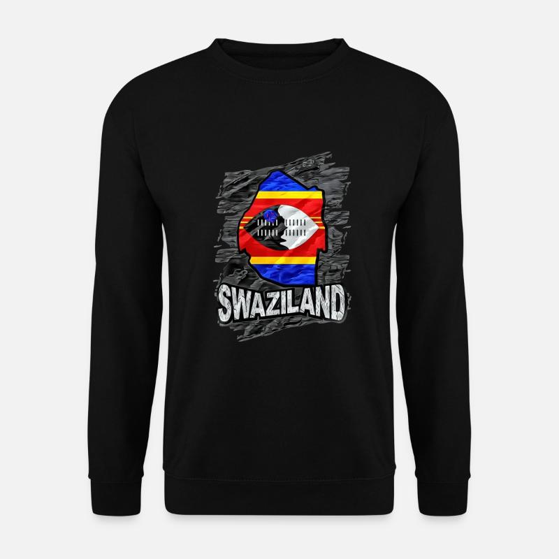 Swaziland - Unisex Sweatshirt - black