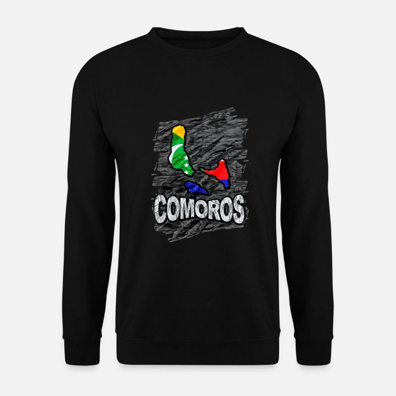 Komoren - Unisex Pullover - Schwarz